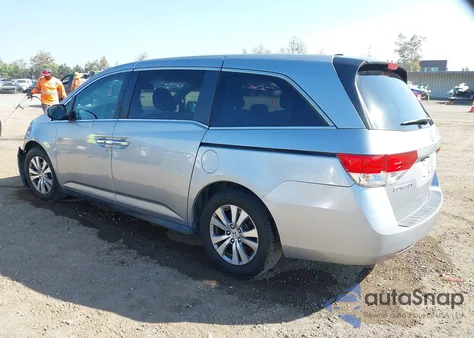 2017 Honda Odyssey Ex-L из США, поврежденный, VIN 5FNRL5H68HB013516